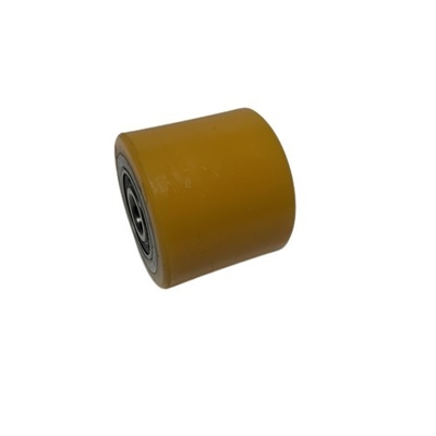 Fabricación 80*70mm 6204 rodamiento rueda de carga de PU para camión de paletas Linde