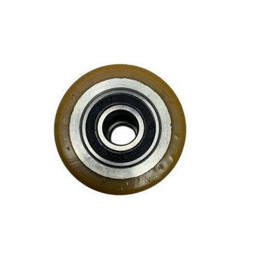 Fabricación 80*70mm 6204 rodamiento rueda de carga de PU para camión de paletas Linde