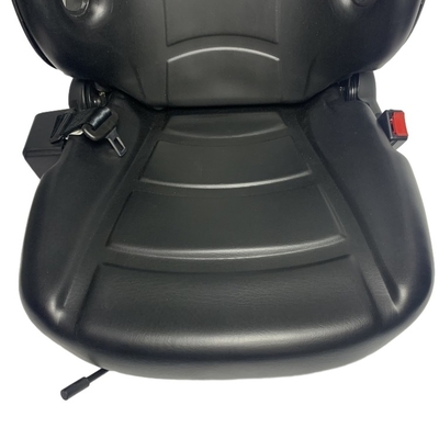 HELI Piezas de carretilla elevadora universal asiento de carretilla elevadora con reposabrazos de acero y respaldo de espalda plegable