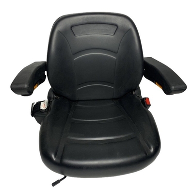 Sillón de montacargas de lujo negro universal confortable H2KE6-80051 con reposabrazos y cinturones de seguridad