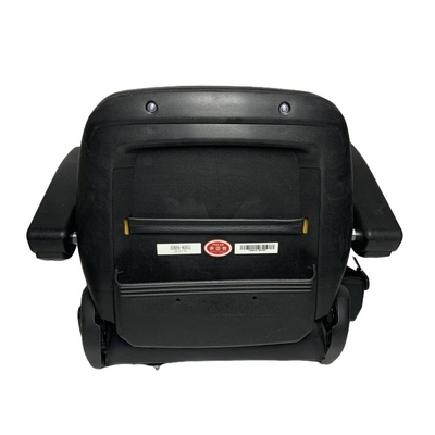 Sillón de montacargas de lujo negro universal confortable H2KE6-80051 con reposabrazos y cinturones de seguridad
