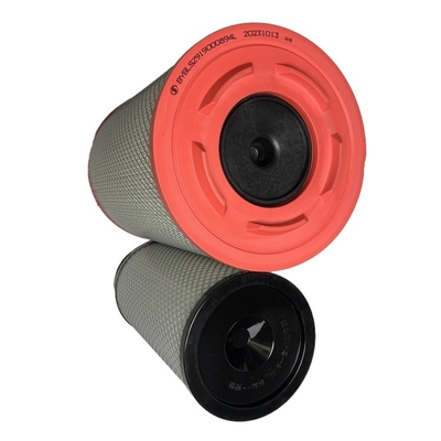 Elemento de filtro de aire de larga duración para SHACMAN partes de camión BYBLSZ919000894L K2841