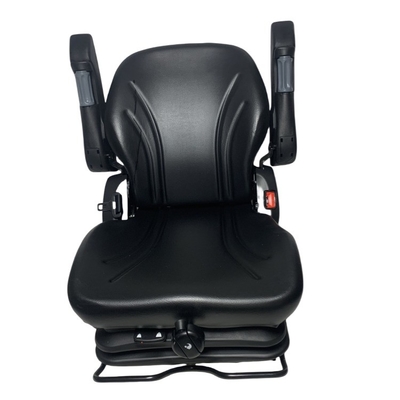 El asiento de montacargas universal con reposabrazos integrados de acero con respaldo de espalda plegable garantizado
