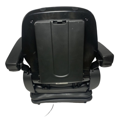 El asiento de montacargas universal con reposabrazos integrados de acero con respaldo de espalda plegable garantizado