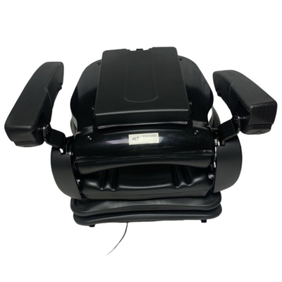 El asiento de montacargas universal con reposabrazos integrados de acero con respaldo de espalda plegable garantizado