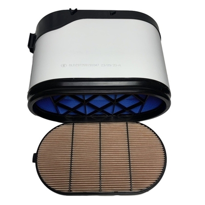 El filtro de aire duradero y de panal de miel para SHACMAN x3000 DZ97259191047 DZ97259191048