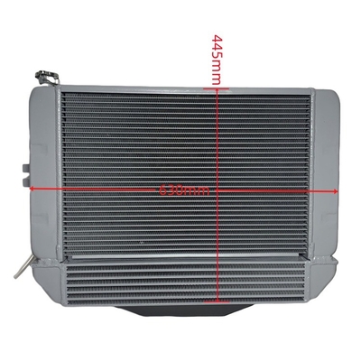 Las partes de las carretillas elevadoras K9DH2-10101LD Radiador hidráulico para HELI CPCD30 Gris