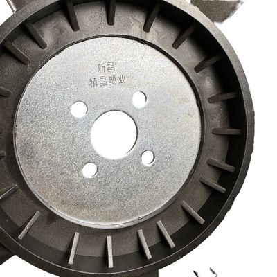 490B-41100 Partes de carretillas elevadoras de hormigón Cuchilla de ventilador de radiador en plástico negro para 490/495/498/4D30G31