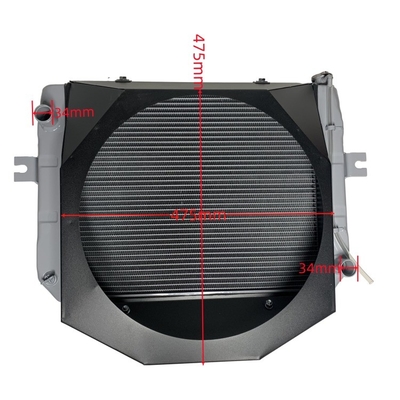 Radiador de 8 kg para HELI CPC30 K9DH2-10201LDF fabricado para talleres de reparación de máquinas