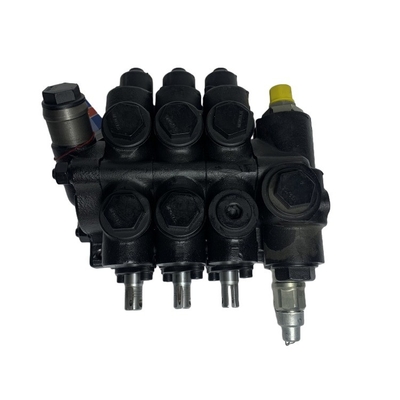 Válvula de control hidráulica negra A20A7-30431 Compatible con el sistema hidráulico de las carretillas elevadoras