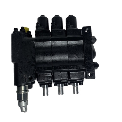 Válvula de control hidráulica negra A20A7-30431 Compatible con el sistema hidráulico de las carretillas elevadoras