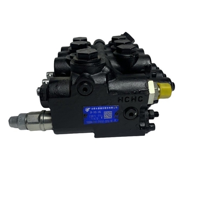 Válvula de control hidráulica negra A20A7-30431 Compatible con el sistema hidráulico de las carretillas elevadoras