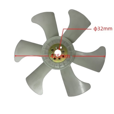 Comida Bebidas Piezas del montacargas Radiador Llave del ventilador Plástico Para ISUZU 4JG2 8-94483-894-0