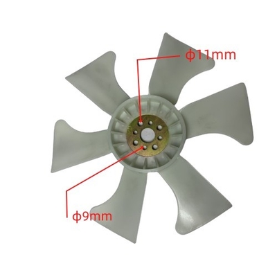 Comida Bebidas Piezas del montacargas Radiador Llave del ventilador Plástico Para ISUZU 4JG2 8-94483-894-0