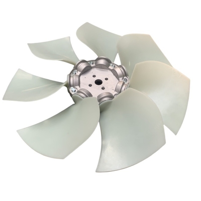 Cuchillo de ventilador de radiador de acero plástico H5T01-00501 para componentes de montacargas QSF3.8 QSB4.5