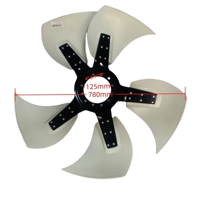 Cuchilla de ventilador de radiador de plástico garantizada 612630061212 para la cargadora de ruedas Weichai WP10
