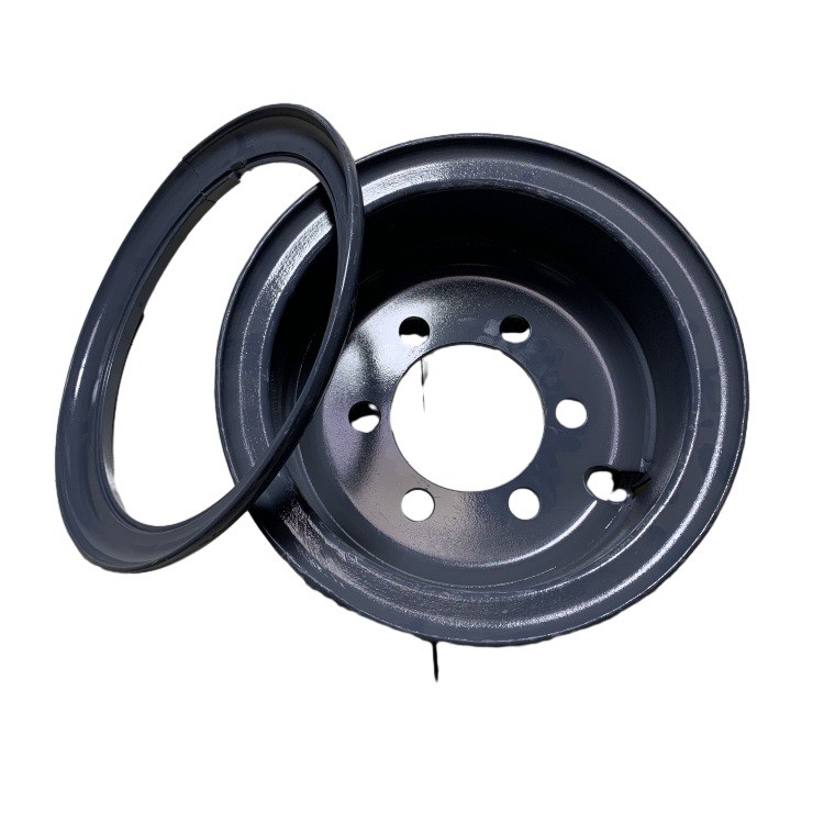 Aplicación de la planta de fabricación 2 piezas 7.00T-15 Cinturones de ruedas de acero para neumáticos 28x9-15