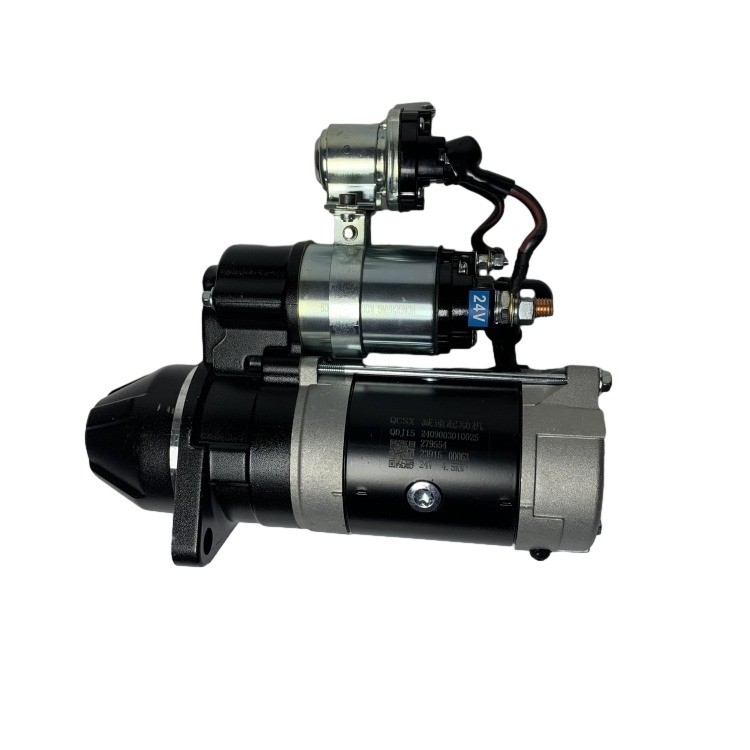 Top- 24V 4.5KW arrancador QDJ2519E-P para las piezas del motor diésel de QUANCHAI 495/498/4C5/4C6 2409003010025